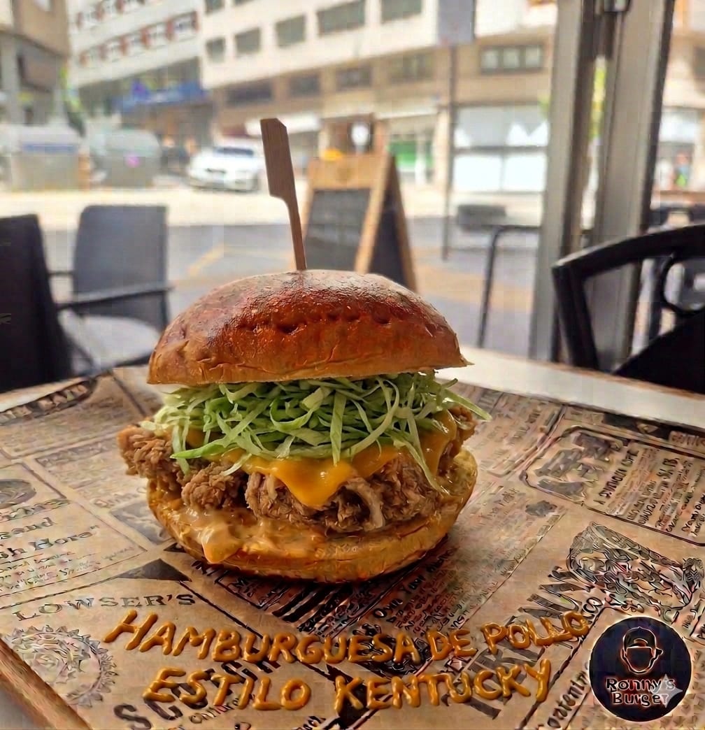Hamburguesa de pollo
